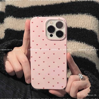 เคสป้องกันโทรศัพท์มือถือ ลายหัวใจ กันกระแทก สําหรับ Apple iPhone 11 12 13 14 15 pro max 11promax 13promax 14promax xr xs max 7 8 plus 14plus