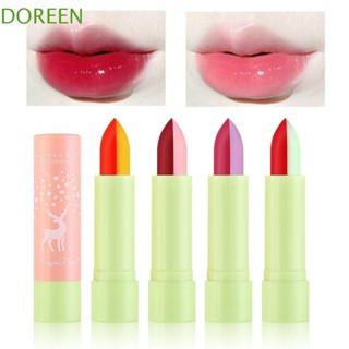 Doreen ลิปสติก ลิปกลอสเจลลี่ เปลี่ยนสีได้ ให้ความชุ่มชื้น สองสี 4 สี|ลิปทินท์เคลือบริมฝีปาก ทูโทน กันน้ํา เครื่องมือแต่งหน้า