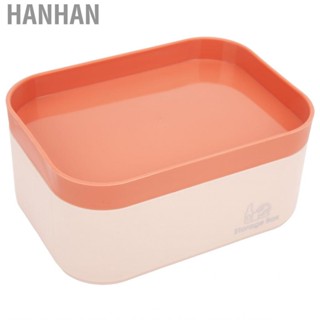 Hanhan Makeup Container Pink Storage Box for Jewelry Cosmetic Stationery