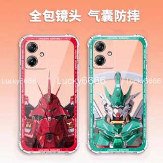 เคสมือถือ แบบนิ่ม แบบใส ลาย Mecha Gundam กันกระแทก สําหรับ Motorola g54 Motorola g54