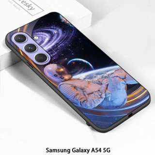 เคสโทรศัพท์ ซิลิโคนนิ่ม TPU กันกระแทก ลายนักบินอวกาศ สําหรับ Samsung Galaxy A04 A04E A14 A24 A34 A54 F14 5G