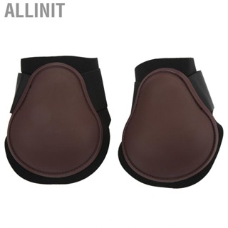 Allinit 1 Pair Horse Tendon Boots Set Soft Fetlock Training Protector