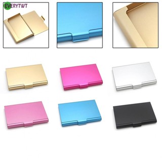 ⭐NEW ⭐Card Case 22 Sheets Capacity Aluminum Alloy Credit Office Supplies Thick