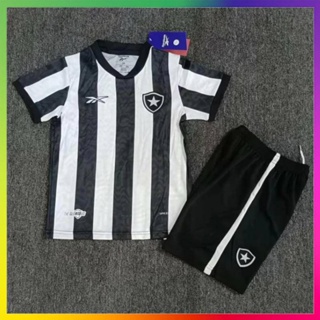 เสื้อกีฬาแขนสั้น ลายทีมชาติฟุตบอล Botafogo 2023 2024 ชุดเหย้า สําหรับเด็ก