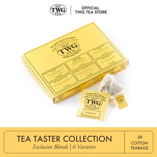 TWG Tea | Tea Taster Collection, Selection of 6 Best Seller Teas in 30 Tea Bags
