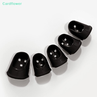 &lt;Cardflower&gt; ถุงมือป้องกันรังสียูวี Led สีดํา สําหรับตกแต่งเล็บ 1 ชิ้น