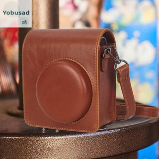 [Yobusad.th] เคสกระเป๋าใส่กล้อง หนัง PU กันรอยขีดข่วน สําหรับกล้อง Instax Mini 40