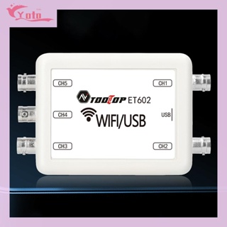 [Yotable.th] ออสซิลโลสโคป ET601 ET602 WIFI USB 5 ช่องทาง อัตราการสุ่มตัวอย่าง 150kHz