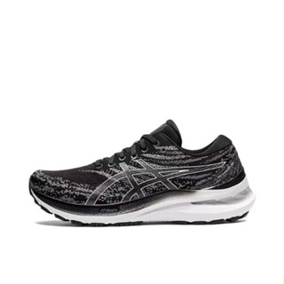 Tt Sports Shop D11.Asics Kajano 29 (2E) รองเท้าวิ่ง ใส่สบาย ทนต่อการเสียดสี สีดํา และสีขาว สําหรับผู้ชาย และผู้หญิง