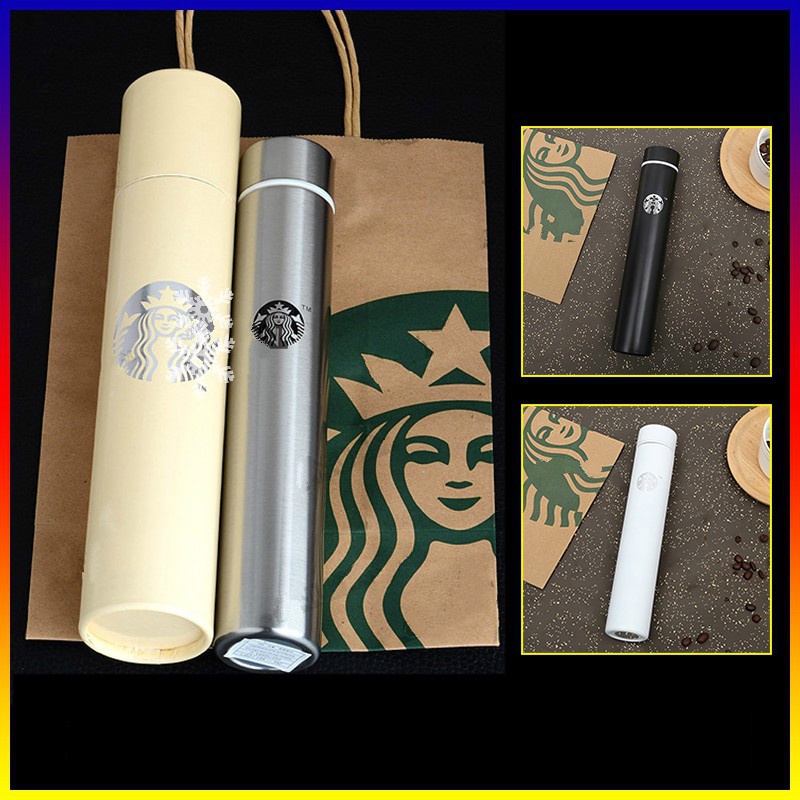 Starbucks แก้วน้ําสุญญากาศ สเตนเลส 304 กันความร้อน กันหมาป่า สร้างสรรค์