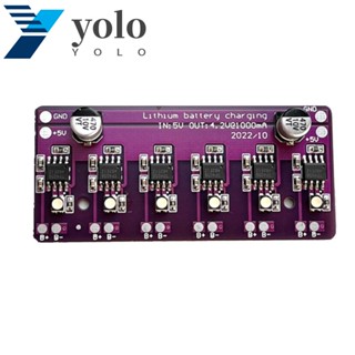 Yolo บอร์ดโมดูลชาร์จ PCB 6 ทาง DC 5V 1A 5V 1A