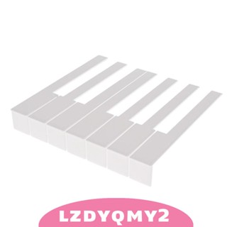 [Lzdyqmy2] คีย์เปียโน 52 คีย์ สีขาว DIY อุปกรณ์เสริม สําหรับเปียโน 52 คีย์