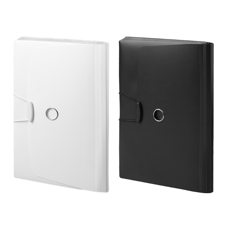 Seng Wall File Folder 6 Pockets Accordian File Folder Case Document Organizer Folder