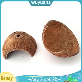 Wuyuans ถ้ํามะพร้าวธรรมชาติ น่ารัก สําหรับสัตว์เลื้อยคลาน สัตว์เลี้ยง