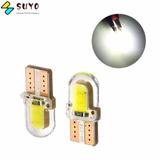 Suyo หลอดไฟแดชบอร์ดรถยนต์ W5W 12V LED T10 แบบเปลี่ยน