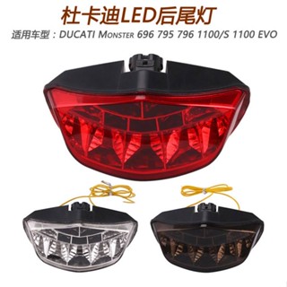 ไฟท้าย LED EVO พร้อมฟังก์ชั่นพวงมาลัย สําหรับ Ducati 696 795 796 1100/S 1100