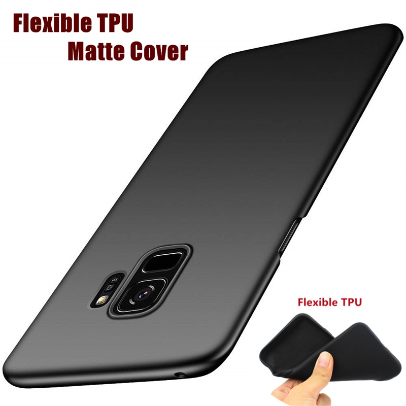 SAMSUNG สําหรับSamsung Galaxy S9 5.8 นิ้วSM-G960F G960FDS G960 series Skin-sensation Slim Fitยืดหยุ่นซิลิโคนเหลวMatte Cover Anti-scratch Anti-Fingerprintsเคสโทรศัพท์ผิว - รูปที่ 4
