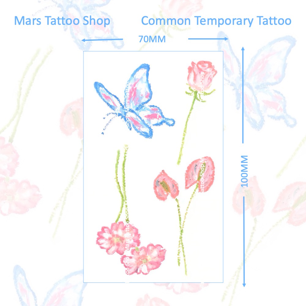 【Mars Tattoo】รอยสักชั่วคราว รอยสักชั่วคราว น่ารัก ติดทนนาน CSZ009