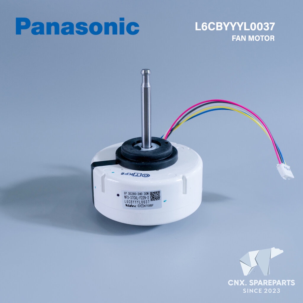 L6CBYYYL0037 (ใช้ L6CBYYYL0175 แทน) มอเตอร์แอร์ Panasonic มอเตอร์แอร์พานาโซนิค มอเตอร์คอยล์เย็น NFD-
