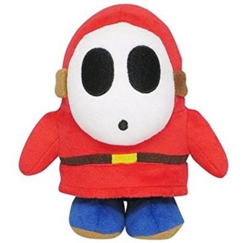 เกมคลาสสิก Super Mario Bros ตุ๊กตายัดนุ่น Shy Guy ของเล่นสําหรับเด็ก