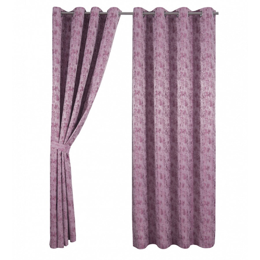 GlobalHouse Davinci ผ้าม่านหน้าต่าง  150x160ซม.  Rossu สีแดง สินค้าของแท้คุณภาพดี