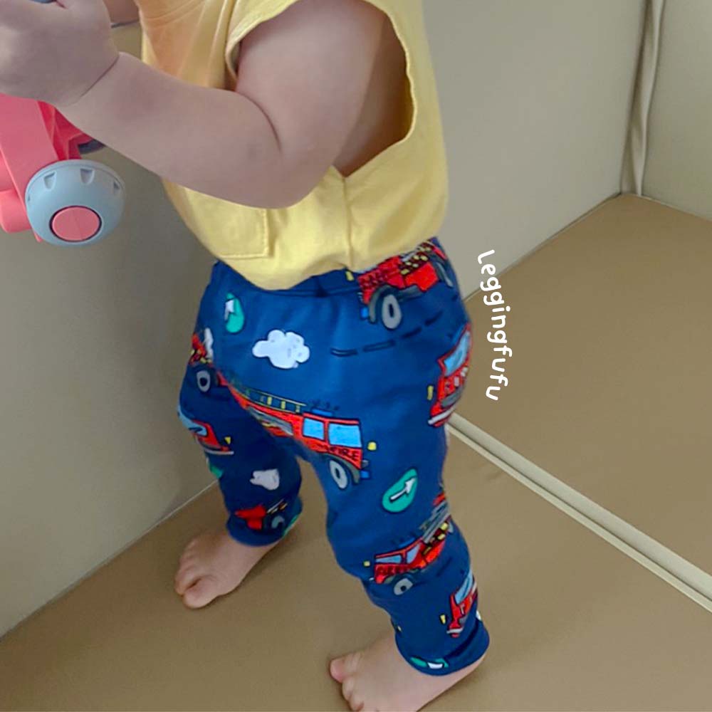 FUFU กางเกงขายาวลายแฟชั่นเด็กผู้ชาย อายุ 6m-7y Size S-XL ผ้าฝ้ายผสม ยืดหยุ่นพอดีตัว เลกกิ้ง (LEG-04) ราคา ถูกที่สุด ดีลบีเคเค แกลเลอรีภาพที่ 7