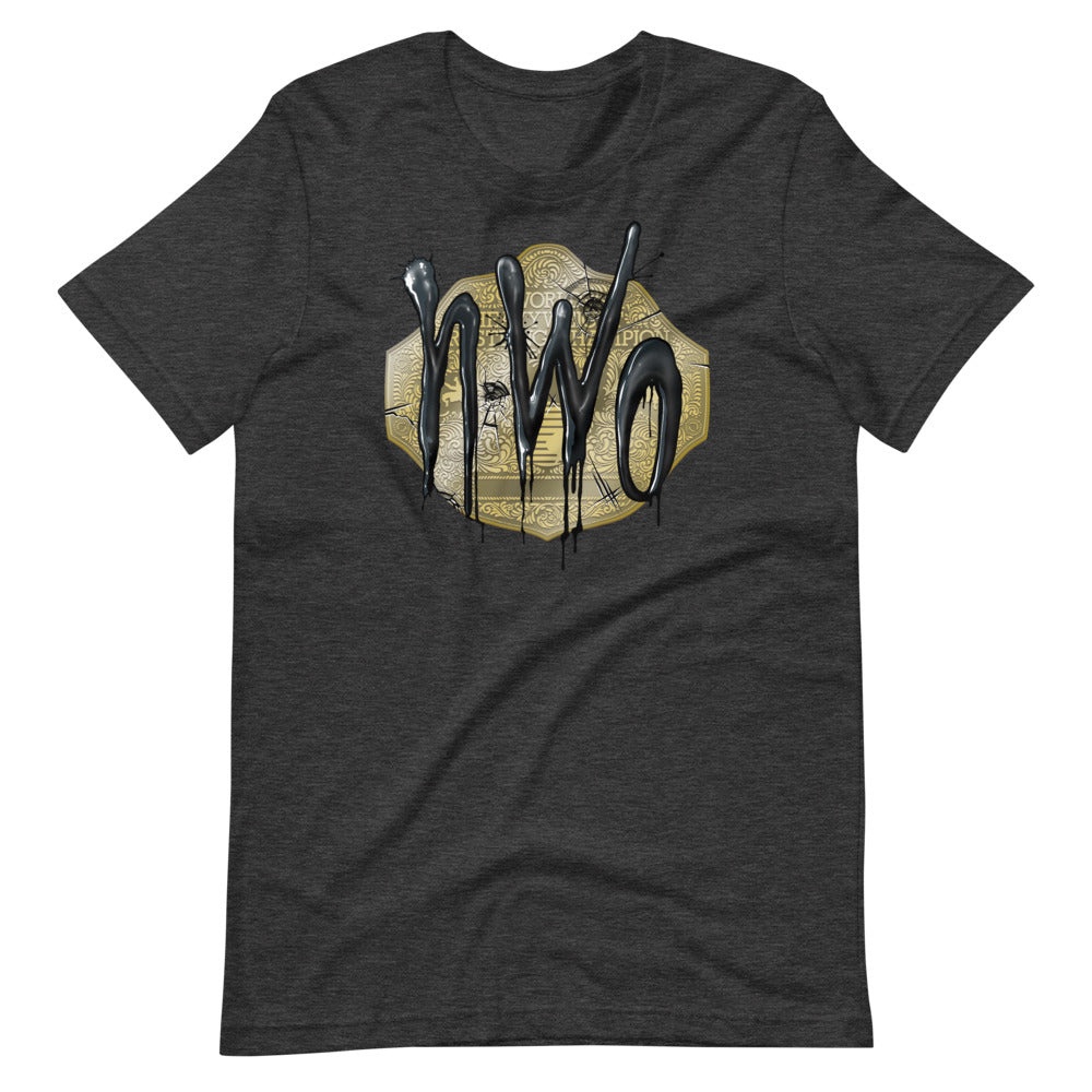 แฟชั่นใหม่ล่าสุด เสื้อยืด DIY WWE 2022 ใหม่ nWo "ชื่อกราฟฟิตี" 7b)