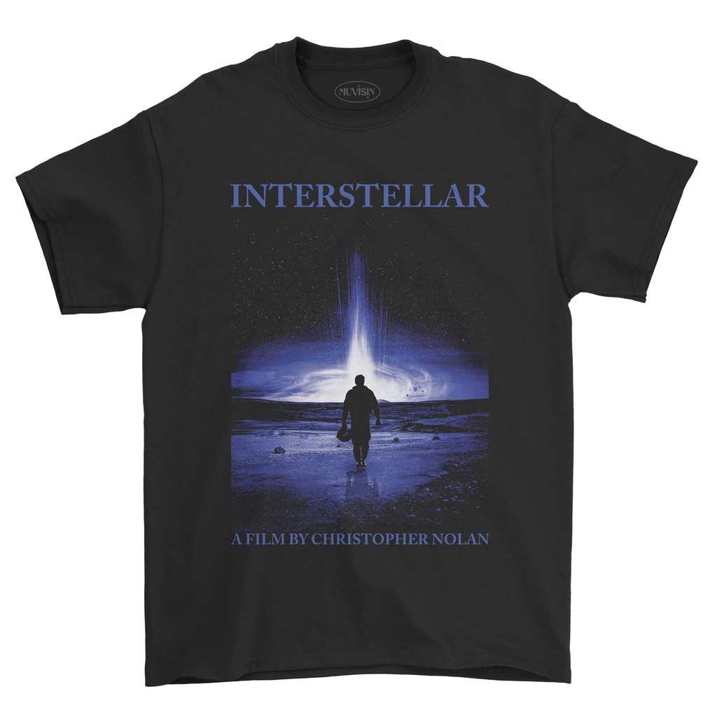 Interstellar เสื้อยืด พิมพ์ลายภาพยนตร์ 02S-5XL