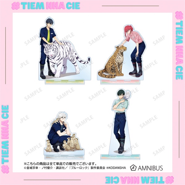 [Cies Shop] [AVAILABLE] Standee Blue Lock Striker No. 1 zoo