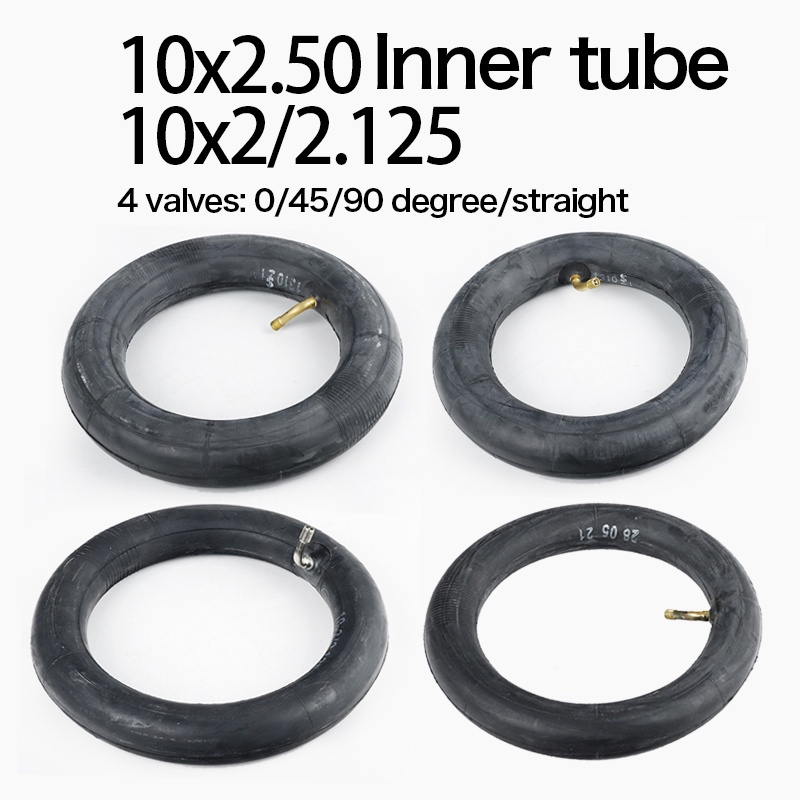 ยางใน 10X2.0 2.125 2.50 10x2.50 นิ้ว 10x2 นิ้ว 10x2.125 นิ้ว 10x2.50 นิ้ว คุณภาพสูง ทนทาน สําหรับสกู