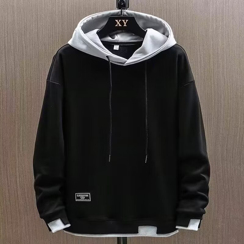 【M-3XL】เสื้อฮู้ดดี้ ลําลอง สีพื้น ขนาดใหญ่ สไตล์เกาหลี ฮิปฮอป สตรีท สําหรับผู้ชาย ผู้หญิง ทุกเพศ