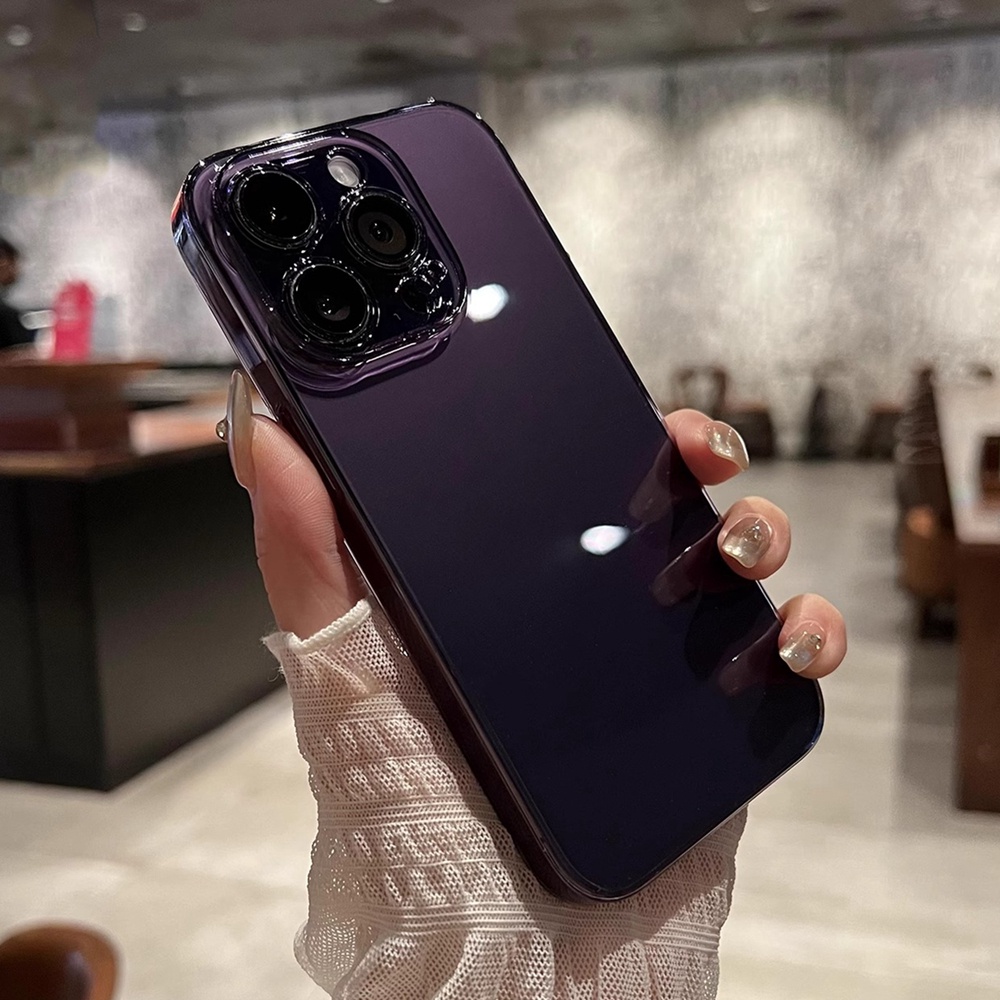 เคสโทรศัพท์มือถือ PC แข็ง แบบใส บางพิเศษ กันกระแทก 0.33 มม. สําหรับ IPhone 15 Pro Max 12 13 14 Pro Max ราคา ถูกที่สุด ดีลบีเคเค แกลเลอรีภาพที่ 8