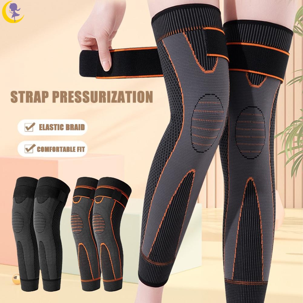 ทัวร์มาลีน Acupressure เข่า 1 คู่เข่ากีฬา Kneepad ผู้ชายความดันยืดหยุ่นเข่า Pads น่องขาสนับสนุน Varicose YK