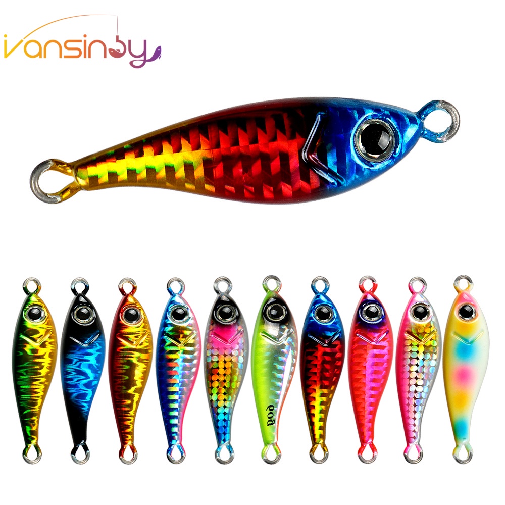 เหยื่อตกปลาทะเล เหยื่อปลอม 60 กรัม / 40 กรัม / 30 กรัม / 20 กรัม / 10 กรัม