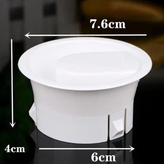 MELODYGOODS1FJ ฝาปิด,พลาสติก 7.6 ซม.ขวดปลั๊ก, Non Splash อุปกรณ์เสริมแก้วน้ํา Carafe รั่วหลักฐานหมวกสําหรับเหยือก Bistro