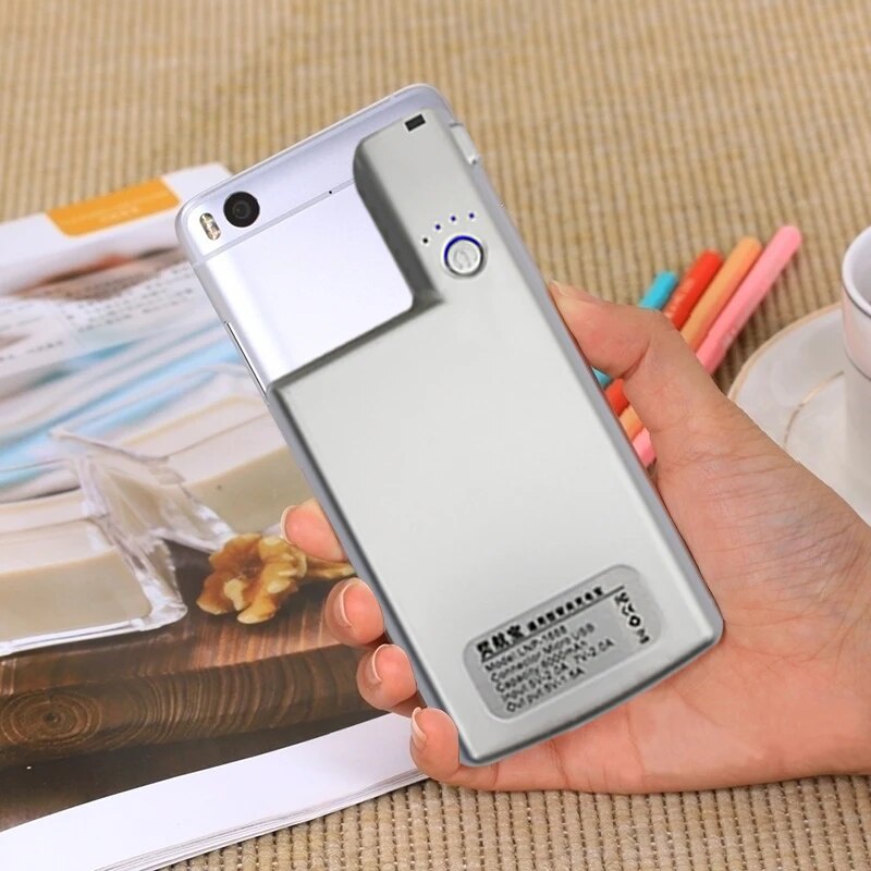 Power Case For Xiaomi Mi 5 5C 5S Plus External Battery Charger Cases Portable Power bank Case For Xiaomi Mi A1 5X