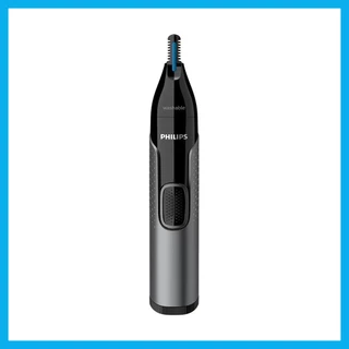 Philips Nose Trimmer Series 3000 ฟิลิปส์ เครื่องตัดแต่งขนจมูก ขนหู ขนคิ้ว ตัดง่าย ไม่กระชากขนจมูก รุ่น NT3650/16.
