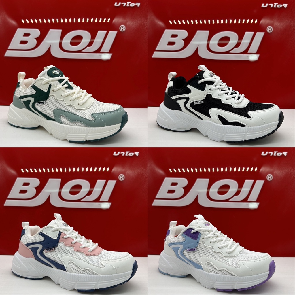 Baoji บาโอจิ รองเท้าผ้าใบผู้หญิง bjw1032