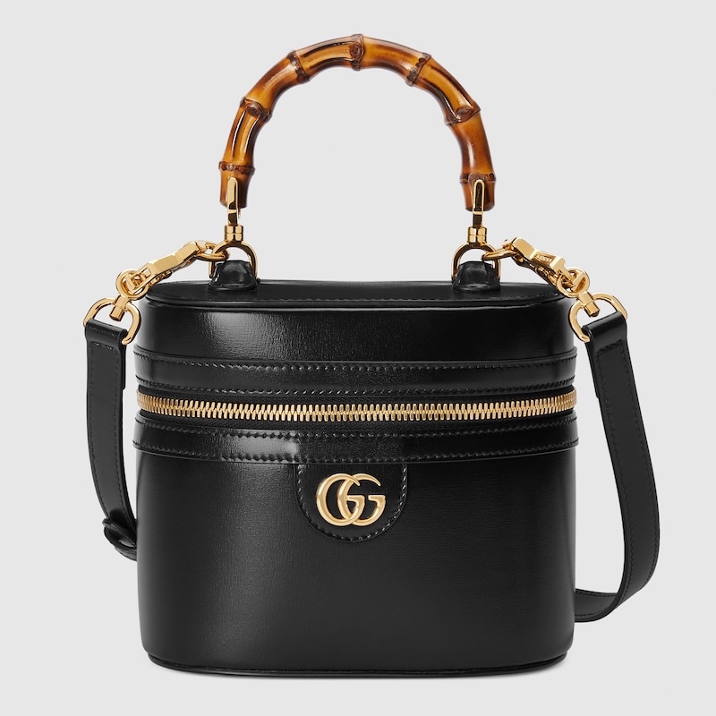 กุชชี่ Gucci MINI Bamboo Shoulder Bag กระเป๋าถือสุภาพสตรี/ถุงไม้ไผ่/ แบรนด์ใหม่และเป็นของแท้