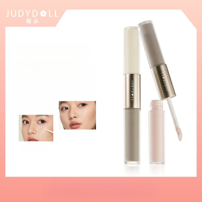 Judydoll Liquid Contour Double-Ended Highlighting Contour Matte Brightening Highlight Stick Tear Trough Nose Shadow Liquid Contour