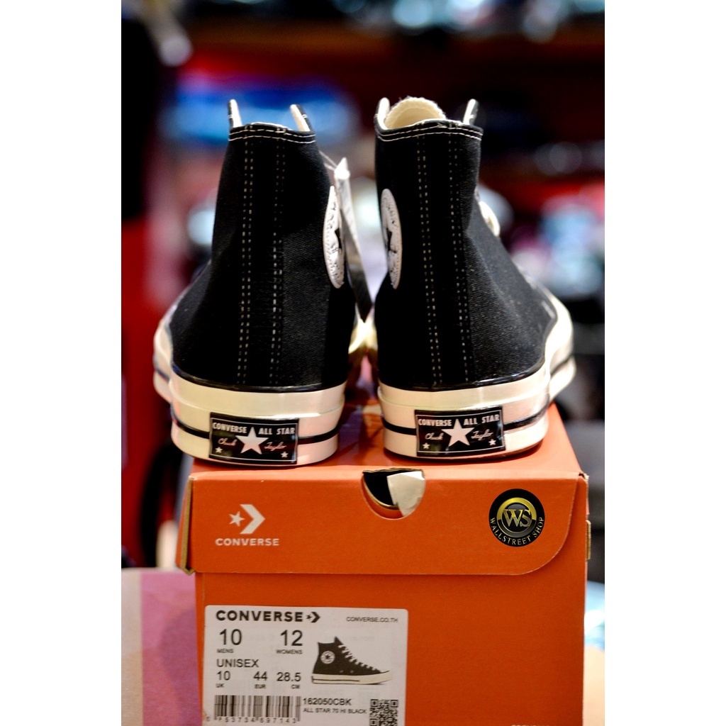 [Authorized Retailer] Converse All Star 70 hi (Classic Repro) สีดำ รองเท้า คอนเวิร์ส รีโปร 70 หุ้มข