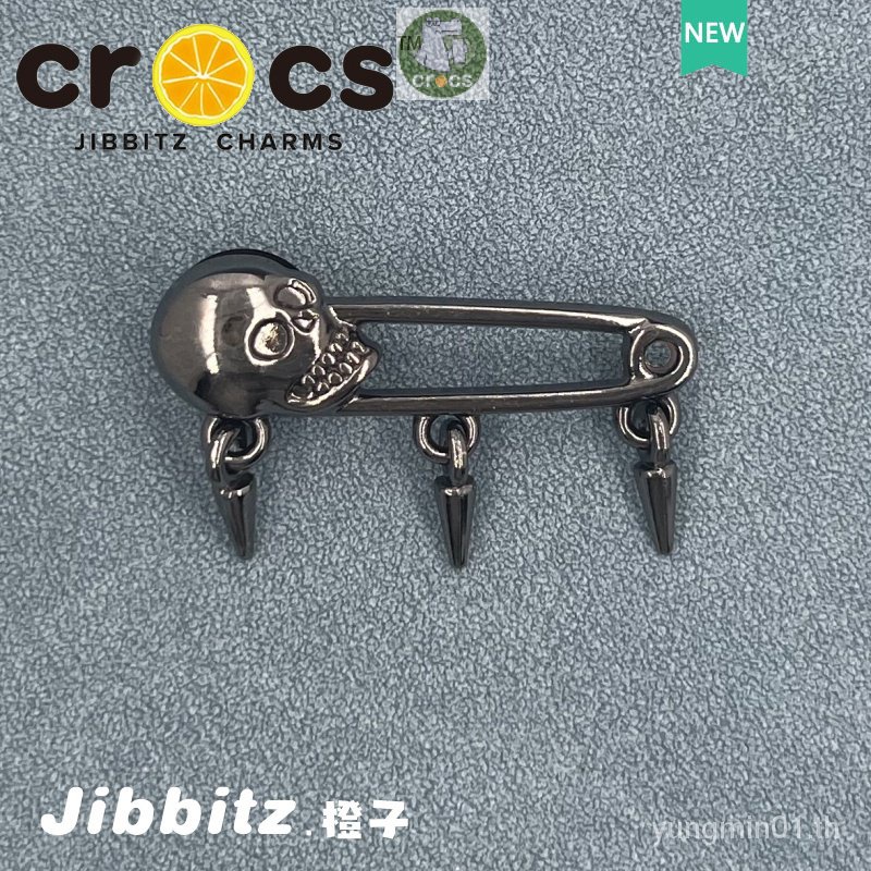 Crocs jibbitz Charms ใหม่ บักเกิลรูรองเท้า โลหะ DIY อุปกรณ์เสริม สําหรับตกแต่งรองเท้า 2023