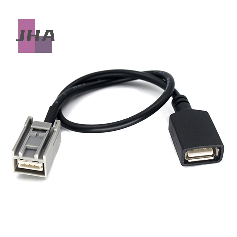[JHA] อะแดปเตอร์สายเคเบิล USB AUX 2008 สําหรับ CIVIC JAZZ CR-V ACCORD CR-Z 09-13 MP3