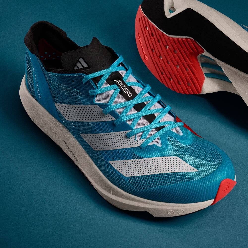 Adidas ADIZERO TAKUMI SEN 9 Footwear White Shoes &amp; Footwear Sports Shoes MEN'S Running ID6939