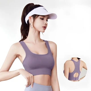 เสื้อสปอร์ตบราผู้หญิง สำหรับออกกำลังกาย Sport Bra ดีไซน์เว้าหลัง ใส่สบาย กระซับสัดส่วนได้ดี Size S-2XL