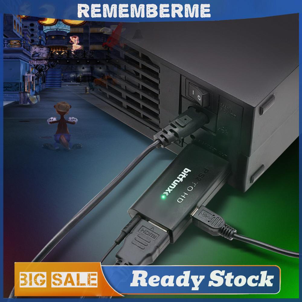 [REM] ตัวแปลงวิดีโอเสียง PS2 เป็น HDMI สําหรับโหมดจอแสดงผล PS2 ทั้งหมด