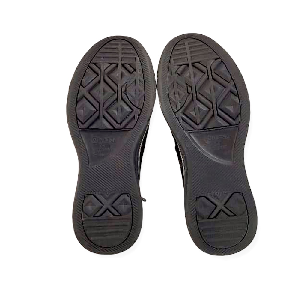 Converse Chuck &amp; Taylor All Star Leather Low Cut สีดำ &amp; สีเทา US Size 4 1/2 (จาก USA) รองเท้า new