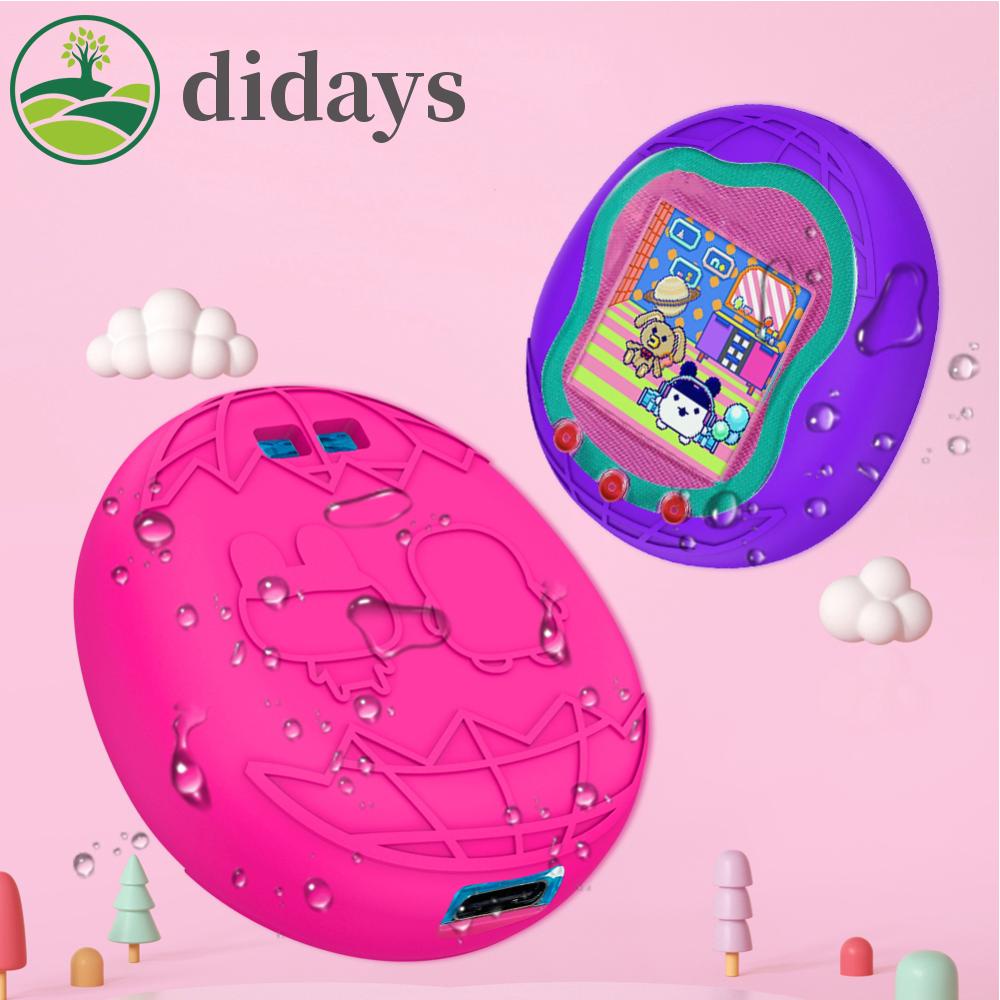 เคสซิลิโคน กันน้ํา พร้อมเชือกเส้นเล็ก กันกระแทก ป้องกันรอยขีดข่วน สําหรับ Tamagotchi Uni