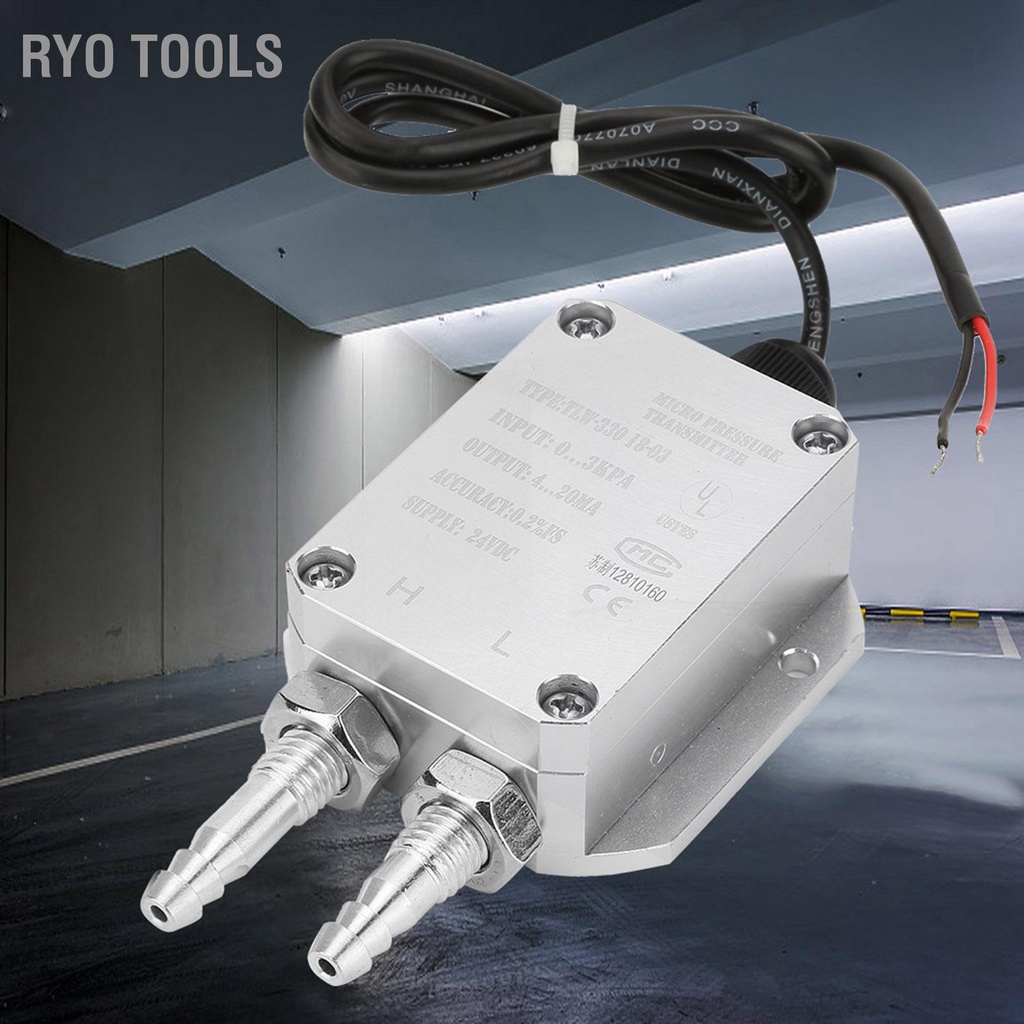 Ryo Tools 4-20mA Pressure Difference Transmitter Micro Differential Sensor