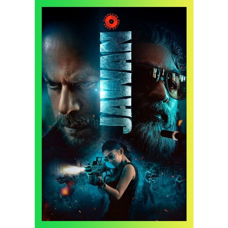 DVD Jawan (2023) หนังอินเดีย หนังใหม่ เสียง ฮินดิ | ซับ ไทย/อังกฤษ